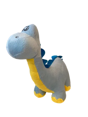 Pelúcia Baby Dino Azul 30cm Brumar