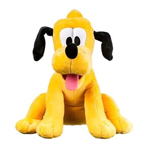 Pelúcia Disney Pluto Com Luz e Som 40cm Multikids