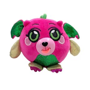 Pelúcia Squish Mania Linguarudos Dragão Rosa Toyng
