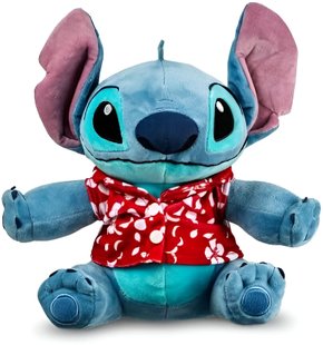 Pelúcia Stitch Hawaii Com Luz e Som 30cm