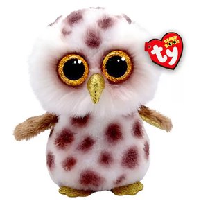 Pelúcia Ty Beanie Boos Coruja Whoolie 16cm Toyng