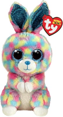 Pelúcia Ty Beanie Boos Coelhinho Hops 16cm Toyng