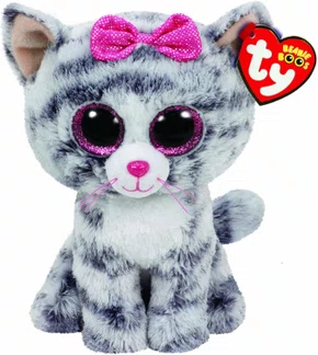 Pelúcia Ty Beanie Boos Gatinha Kiki 16cm Toyng