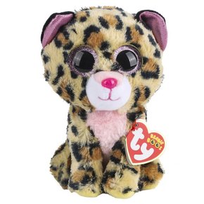 Pelúcia Ty Beanie Boos Onça Livvie 16cm Toyng