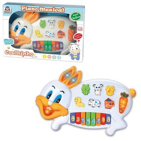 Brinquedo Piano Musical Coelhinho Braskit