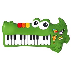 Piano Musical Infantil Jacaré Braskit