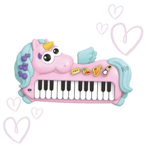 Piano Musical Infantil Unicórnio Braskit