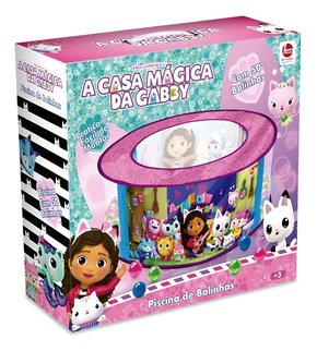 Piscina De Bolinhas A Casa Mágica De Gabby C/ 50 Bolinhas