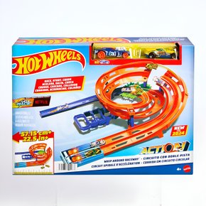 Pista Hot Wheels Action Circuito Giro Veloz Mattel