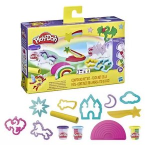 Play-Doh Conjunto De Massinha Mundo Mágico dos Unicórnios Hasbro
