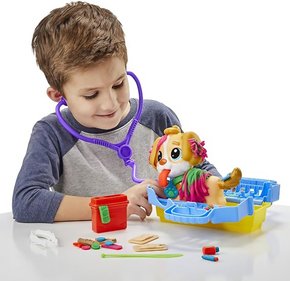 Play-Doh Conjunto De Massinha Veterinário Pet Shop Hasbro