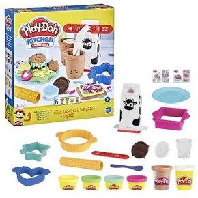 Play-Doh Kitchen Creations Leite e Biscoitos Hasbro