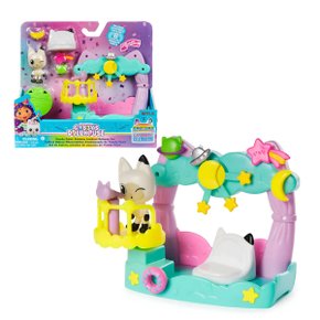 Playset Gabby's Dollhouse Varanda Com Pandy Paws