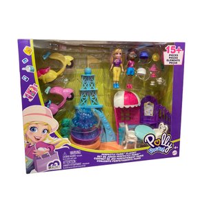 Playset Polly Pocket Aventuras Em Paris Mattel