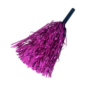 Pompom Metalizado Pink C/1 Unidade Badulake