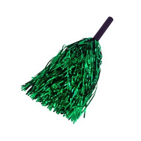 Pompom Metalizado Verde C/1 Unidade Badulake