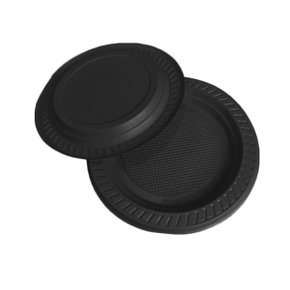 Prato Descartável Festinha 15cm Preto C/10 Copobras Prato Descartável Festinha 15cm Preto C/10 Copobras