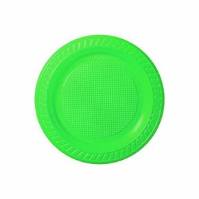 Prato Descartável Festinha 15cm Verde C/10 Copobras Prato Descartável Festinha 15cm Verde C/10 Copobras