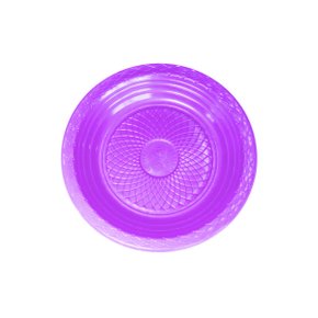 Prato Descartável Sobremesa Lilás C/10 Unidades Forfest