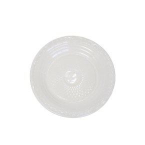 Prato Descartável Sobremesa Transparente C/10 Unidades Forfest