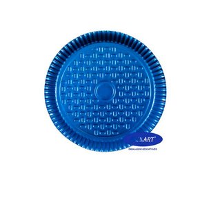 Prato Redondo Laminado Azul Número 5 Deskart