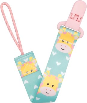 Prendedor De Chupeta Girafa Animal Fun Buba