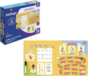 Quadro de Atividades Com 18 Cartas Xalingo