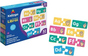 Quebra-Cabeça Aprendendo Libras Xalingo