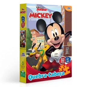 Quebra-Cabeça Disney Júnior Mickey 60 Peças Toyster Quebra-Cabeça Disney Júnior Mickey 60 Peças Toyster