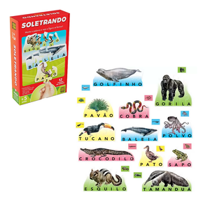 Quebra Cabeça Educativo Soletrando Grow