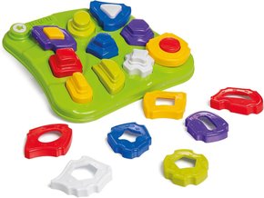 Quebra-Cabeça Infantil 3D Puzzle Didático Verde Calesita