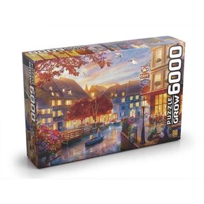 Quebra Cabeça Le Petit Café 6000 Peças Grow