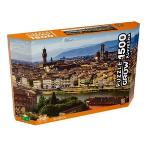 Quebra Cabeça Panorama Florença 1500 Peças Grow