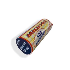 Saco Plástico Tradicional Milusos Para Cachorro Quente C/100 Unidades