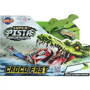 Super Pista Corrida Animal Croco Fast Toyng