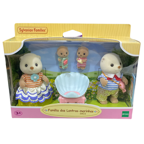 Sylvanian Families Família das Lontras Marinhas Epoch