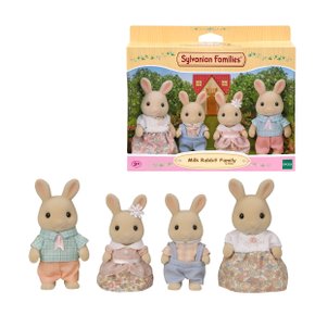 Sylvanian Families Família dos Coelhos de Leite Epoch