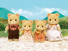 Sylvanian Families Família dos Ursos Pardos
