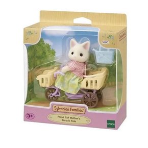Sylvanian Families Passeio de Bicicleta Mamãe Gato Epoch