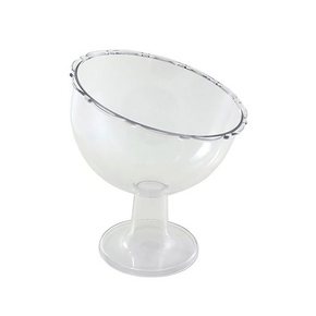 Taça Inclinada Pequena Transparente LSC Toys