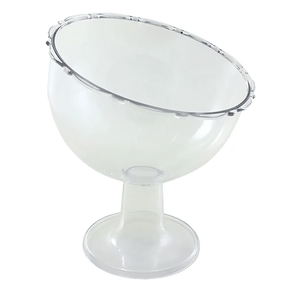 Taça Inclinada Transparente Média 1,1L