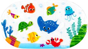 Tapete Antiderrapante Fundo Do Mar Buba