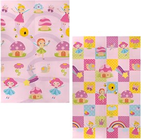 Tapete Dobrável Dupla Face Fadinha Buba