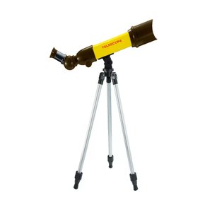 Telescópio Astronômico STEM Amarelo Polibrinq