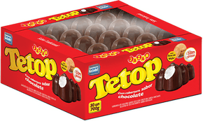 Tetop Chocolate C/50 Unidades 700g Jazam