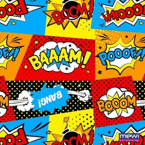 Tnt Estampado Bang 1 Metro Mewi