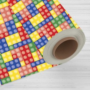 Tnt Estampado Lego Colorido Pino 1 Metro Mewi