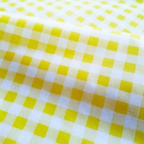 Tnt Estampado Xadrez Amarelo 1 Metro Mewi