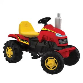 Trator de Passeio Country Vermelho de Pedal