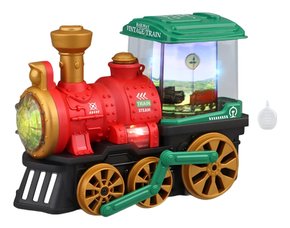 Trem Spray Bate e Volta Com Luzes e Som Braskit